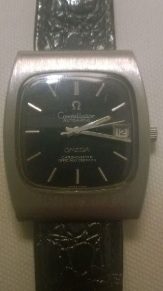 Omega Constellation Automatik Cronometer 80er Jahre Bild
