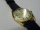 Armbanduhr Rox Immortal 21jewls 10 Microns Vergoldet Rotes Datum Fhf 72 - 4 Armbanduhren Bild 3