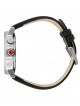 Mondaine Basics - Evo Alarm - Männer 40mm Schwarzes Zifferblatt Leder Armbanduhr Armbanduhren Bild 3