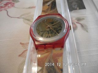 Swatch Damenuhr Mit Originalarmband Bild