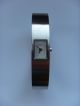 M&m Uhr Damenuhr M11880 - 122 Armreif Mit Uhr Matt Armspange Spangenuhr Edelstahl Armbanduhren Bild 1