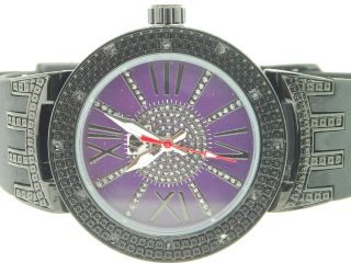 Damen Armbanduhr Ice Mania Jojo Jojino Joe Rodeo Diamant Master Violett Iml5012 Bild