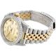 Rolex Datejust Diamant Uhr Herren 2 - Farbig Jubiläum 18k/stahl Band 2.  2 Armbanduhren Bild 2