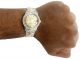 Rolex Datejust Diamant Uhr Herren 2 - Farbig Jubiläum 18k/stahl Band 2.  2 Armbanduhren Bild 6
