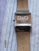 D&g Armbanduhr Time Braunes Leder Armbanduhren Bild 1