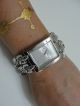 Guess Damen Uhr U85106l1 Silber Strass Edelstahl Armbanduhr Panzerketten Armbanduhren Bild 5