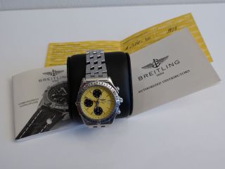Breitling Chronomat Longitude Chronograph Stahlband Faltschließe Bild
