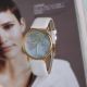 World Map Globe Mode Leder Alloy Damen Analog Quarz - Uhren Weiß Armbanduhren Bild 5
