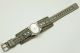 Fossil Damen Frauen Uhr Leder Silbergrau Aus Sammlung Retro Rose Design Armbanduhren Bild 2