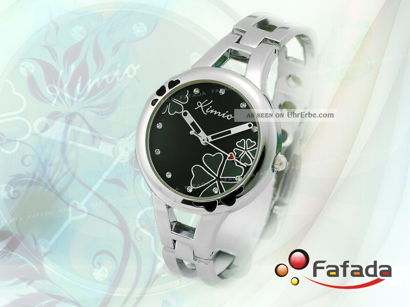 Fafada Kimio Damenuhren Quarz Armbanduhr Blätterfarbe Wechselbar Uhr Uhren Armbanduhren Bild