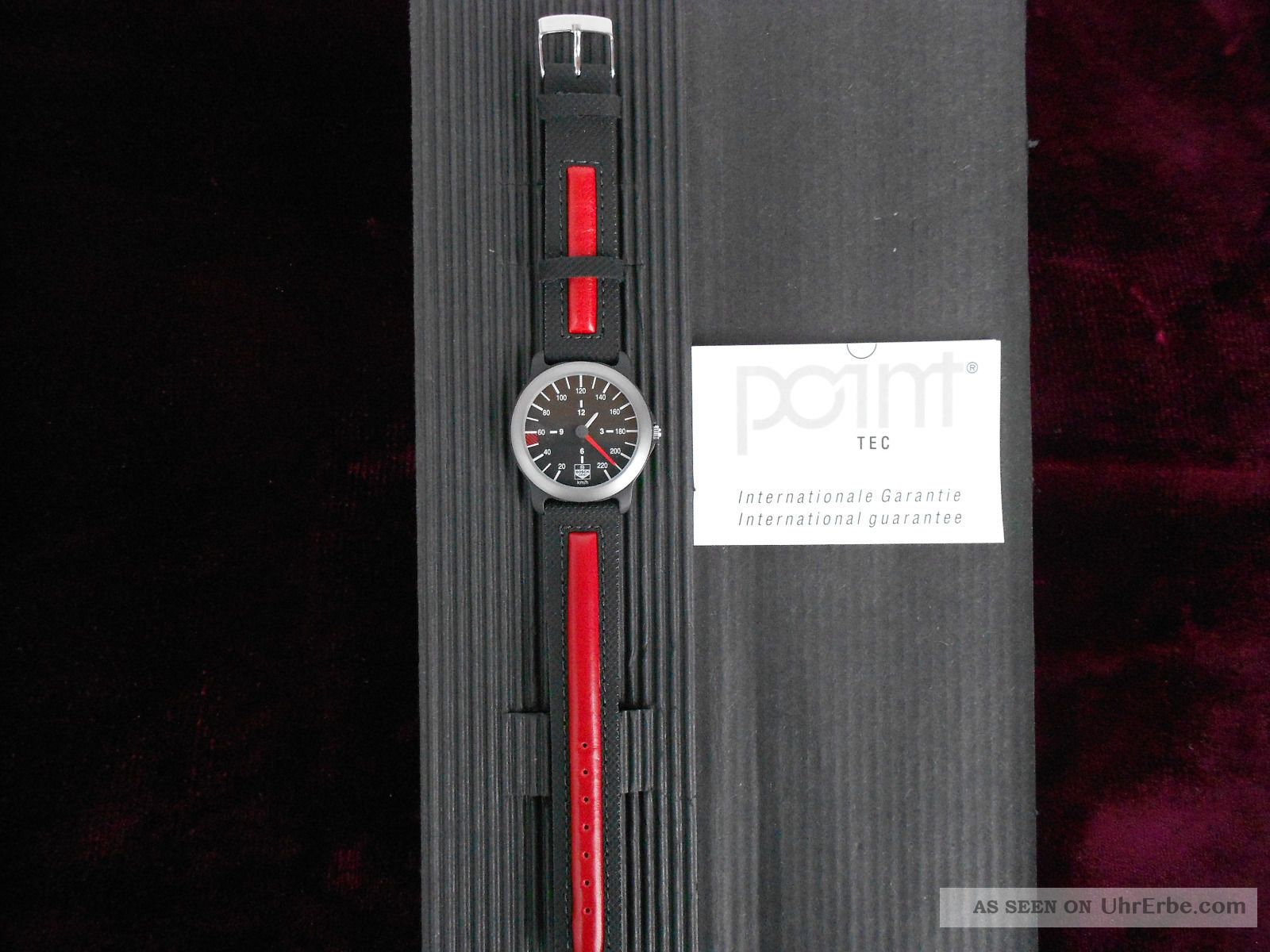Bosch Editionsuhr Im Porsche - Tacho Look Armbanduhren Bild