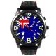 Australien Flaggen Uhren Auswahl Herren Mit Silikonarmband Armbanduhren Bild 2