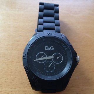 Dolce & Gabbana D&g /chronograph/herrenuhr Schwarz Bild