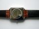 Deutsches Uhrenkontor 1989,  Herren - Armbanduhr,  Leder,  Analog Armbanduhren Bild 3