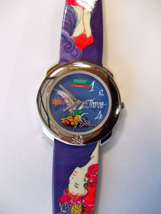 United Colors Of Benetton By Bulova Uhr Damenuhr Neue Batterie Armbanduhr Uhr Bild