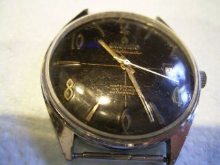 Armbanduhr Atlanticworldmaster Signiert Mit Datum Zifferblatt Schwarz Bild