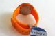 Xonix Armbanduhr Orange Schwarz Wasserdicht Silikon Gummi Edelstahl 83856 Armbanduhren Bild 1