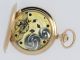A.  Lange & SÖhne 1a Savonette Diamantdeckstein 109g Gold Taschenuhr Armbanduhren Bild 9