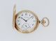 A.  Lange & SÖhne 1a Savonette Diamantdeckstein 109g Gold Taschenuhr Armbanduhren Bild 1