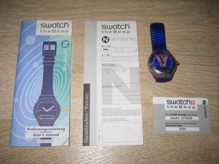 2 Tolle Swatch Raritäten - Swatch The Beep,  Swatch Solar, Bild