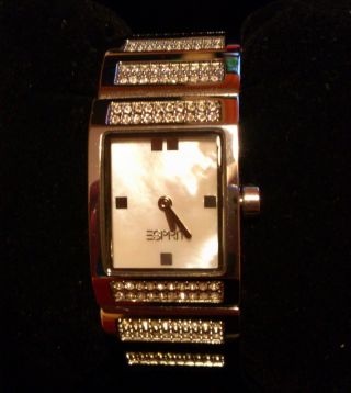 Esprit Glitz ' N ' Cool Armbanduhr Für Damen Silber (4441478) Bild