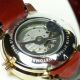Luxus Automatikuhr Automatik Miyota 21 Jewels Rosegold Krokoleder Ungetragen Armbanduhren Bild 3
