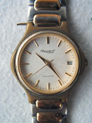 Armbanduhr Der Marke Regent Para - Edelstahlarmband,  Damen,  Analog,  Datum Bild