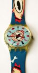 Gent Swatch Gulp Gk139.  Mit Neuer Batterie Herren Damen Uhr Wristwatch Top Armbanduhren Bild 4