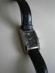 Emporio Armani Damen Uhr Klassik Schwarz Leder Ovp Armbanduhren Bild 2