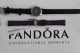 Pandora Fleur Damenuhr Armbanduhr Uhr Schwarz Mit Geschenk Armbanduhren Bild 4