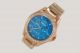 Fossil Riley Damenuhr / Damen Uhr Rose Gold Blau Strass Datum Selten Es3569 Armbanduhren Bild 2