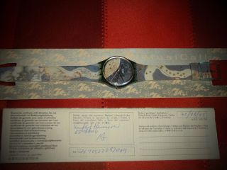 Swatch Voie Lactee 1993,  Box Musicall Atlanta 1996 Inkl.  Kaufbeleg Bild