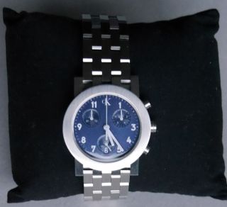 Calvin Klein K8191 Herren Armbanduhr Chronometer 50m Wr Stainless Steel Swiss Bild