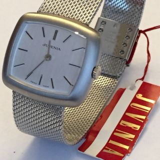 Vintage Juvenia Handaufzug Armbanduhr Um 1960 Schweiz Bild
