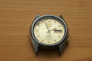Seiko 5 Automatic 7009 - 3131 Vintage Uhr Day/date Bild