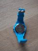 Damen Uhr,  Armbanduhr,  Blau - Neuwertig Armbanduhren Bild 2