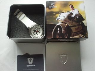 Armbanduhr Detomaso Lucca Weiß Bild