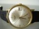 Longines Swiss Made Vintage 750 18 - Karat Gold Hau.  Kal.  701 Handaufzug Datumum1960 Armbanduhren Bild 1