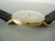 Longines Swiss Made Vintage 750 18 - Karat Gold Hau.  Kal.  701 Handaufzug Datumum1960 Armbanduhren Bild 4