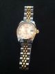 Rolex Lady Datajust Stahl/gold 750 Mit 10 Diamanten Armbanduhren Bild 3