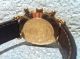 Movado Chronograph 18 K Rose Gold Armbanduhren Bild 3