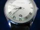 Armbanduhr Von Steinzeug Mit Altem Ziffernblatt,  Datum Und Lederarmband Schwarz Armbanduhren Bild 3