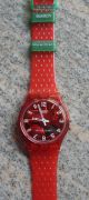 Swatch Slr102 Red Rythm - In Verpackung - Aus Sammlung - Armbanduhren Bild 3