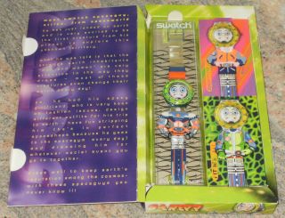 Swatch Sdn120 Stripp - Pack - Verpackung - - Aus Sammlung Bild