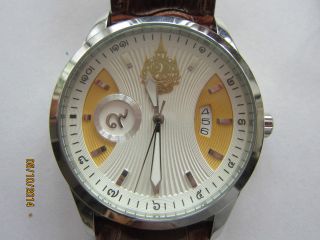 Herren Uhr Aus Thailand Sammlerstück Rarität Rama Ix.  König Bumipol Bild
