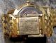 Goldene Herrenuhr Ducado Handaufzug Armbanduhren Bild 2