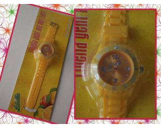 ☆libella Watch & Ovp ☆armbanduhr Gelb Quarz☆ Wie Ice Watch Bild