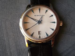 Herrenuhr Moderne Armbanduhr Leder Designarmband Mens Watch Goi - 7945 Bild