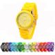 Farbwahl Unisex Genf Silikon Rubber Quarz Sport Armbanduhr Uhr Silicone Watch Armbanduhren Bild 6
