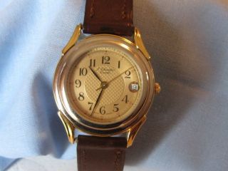J.  Chevalier Herren Armbanduhr Swiss Made Schweizer Uhr Jahr 1970 Nr.  1656 Bild